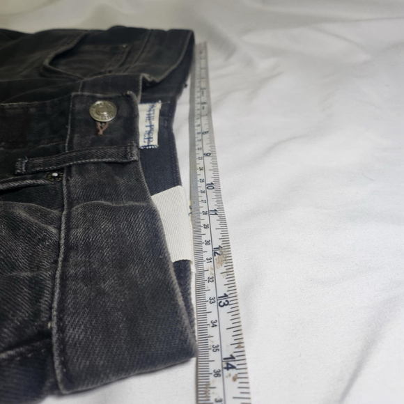 Free People We The Free Womens Ripple Wide Leg Cropped Pieced Jeans Size 25 - Picture 10 of 12